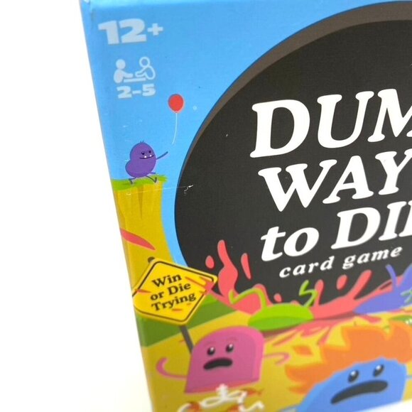 Spin Master Games Dumb Ways to Die Card Game Ages 12+ Game Night - Picture 9 of 9